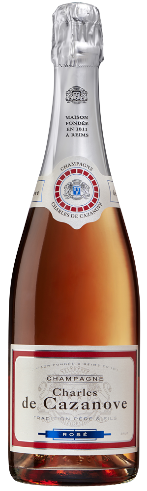 Bouteille de la cuvée "Brut Rosé"