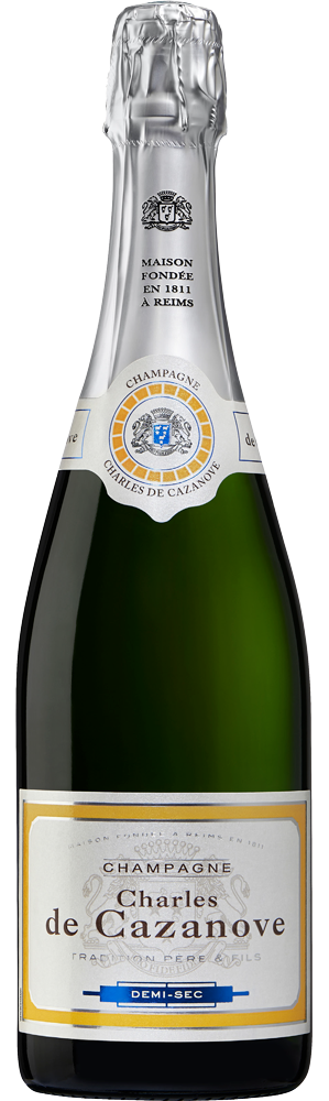 Visuel de bouteille cuvée "Demi- Sec"