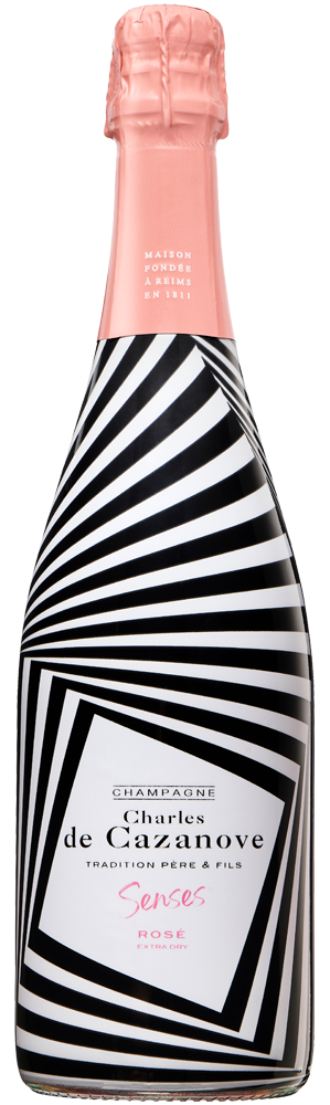 Bouteille de la cuvée Senses Rosé